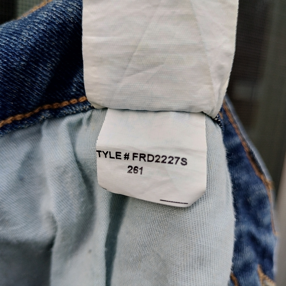 FIRST ROW Graphic Denim Racing Jeans - Picture 10 of 14